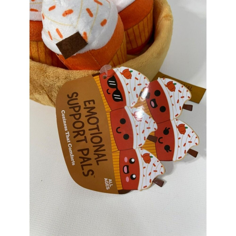 EMOTIONAL SUPPORT PUMPKIN SPICE LATTE Fall Mini Plush 6 Piece Set - Picture 10 of 12